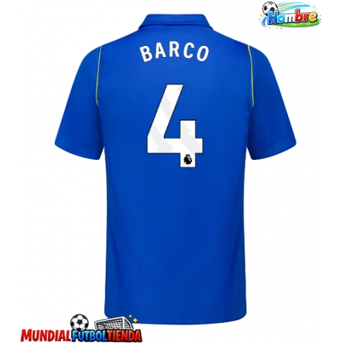 Camiseta Chelsea Valentin Barco #4 Primera Equipación Replica 2026-27 mangas cortas